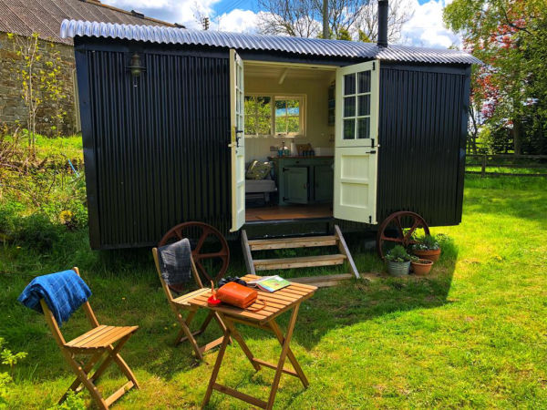 Lavender Hut in Northumberland 
